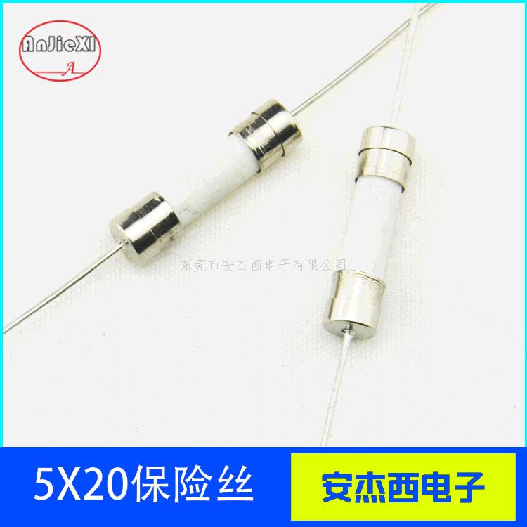 陶瓷双帽保险丝管5×...
